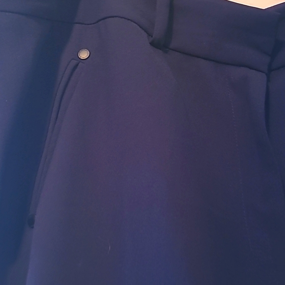 Lagerfeld Navy Trousers - Picture 3 of 10